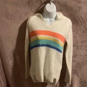 Ranibow hoodie.